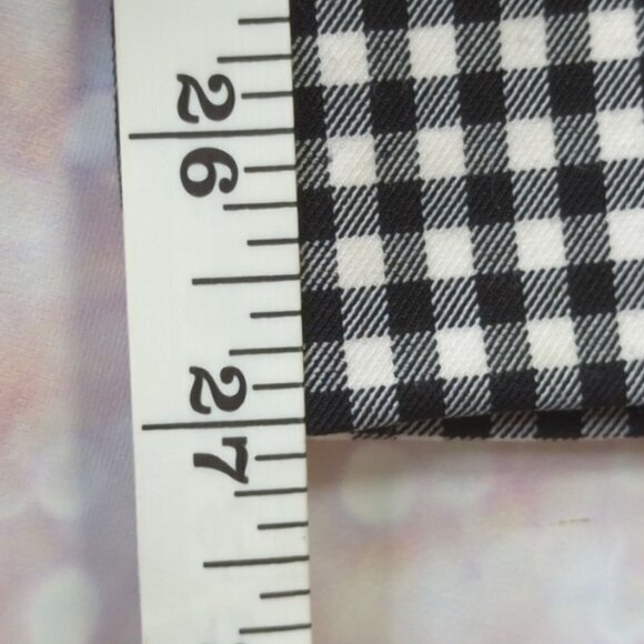 Rag & Bone Simone Zip Pocket Gingham Pants, Women's 0 - Picture 4 of 7